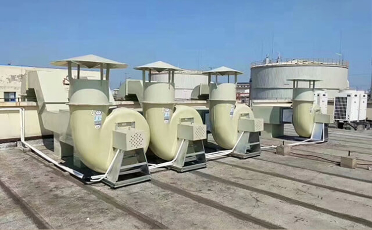 郑州宇通集团引进郑通不锈钢离心风机